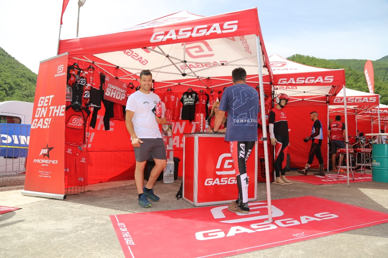 Hurly partner di GASGAS sui campi di gara